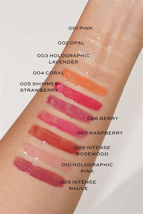 Swatches Galore.. The New Dior Addict Lip Colours